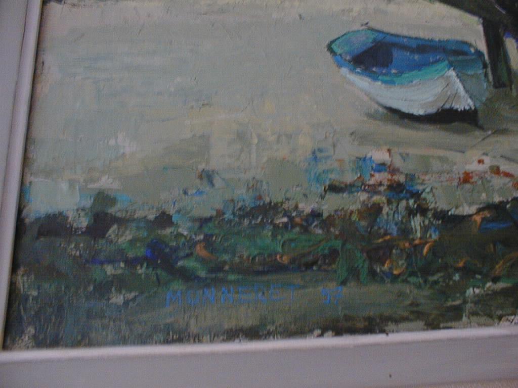 tableau et son cadre : Piriac, Morbihan
