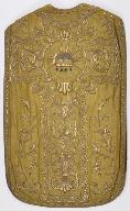 Chasuble or avec étole