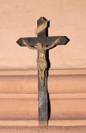 croix d'autel : Christ en croix
