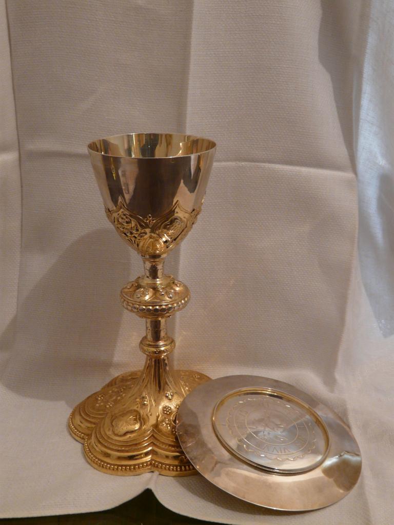 ensemble calice et patène