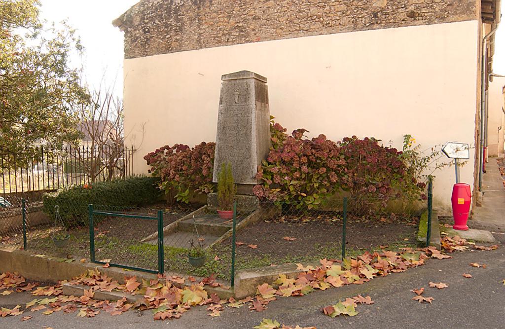 monument aux morts de la guerre de 1914-1918 et de la guerre de 1939-1945