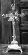 croix d'autel : Christ en croix
