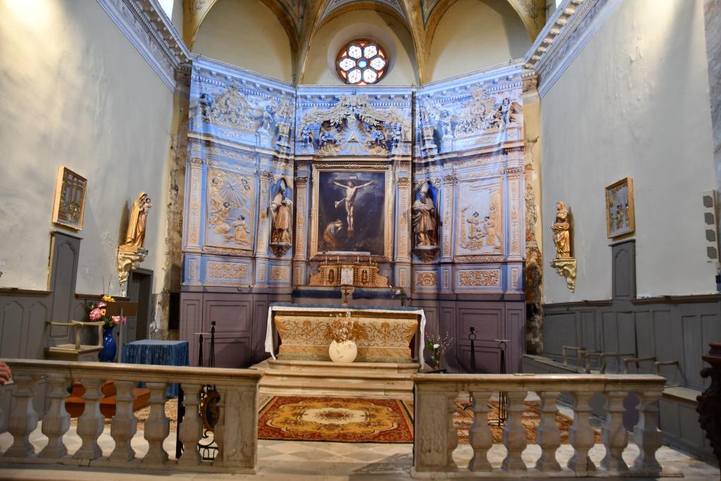 Les peintures monumentales du choeur