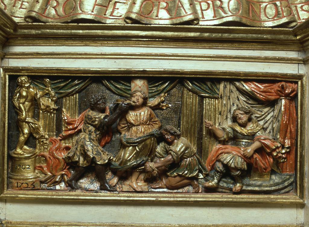 ensemble du retable du Rosaire