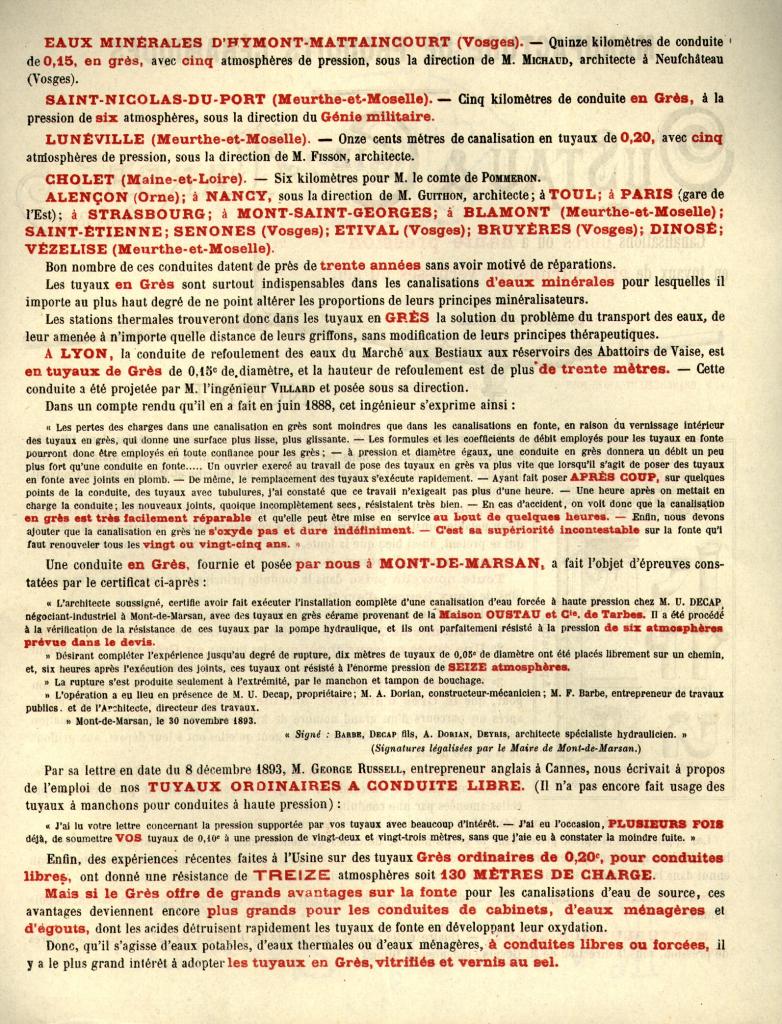 usine de céramique dite Oustau