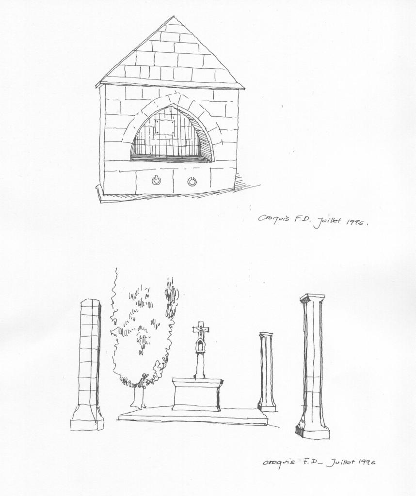 monument funéraire de la famille de Valon