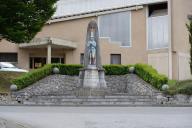 monument aux morts de la guerre de 1914-1918, de la guerre de 1939-1945 et de la guerre d'Algérie