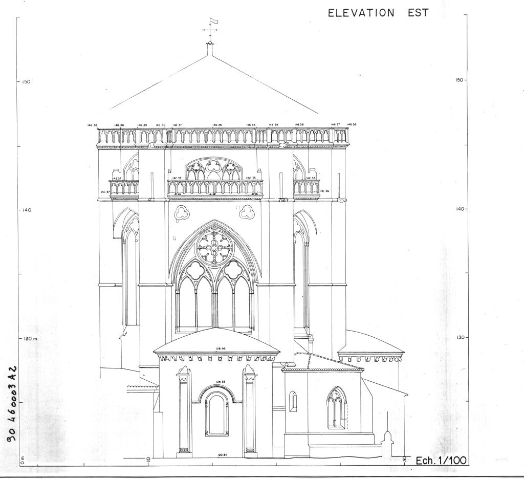 établissement de bains ; thermes romains dits "Arc de Diane"