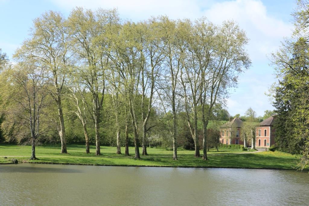 jardin d'agrément de l'abbaye de Loc-Dieu