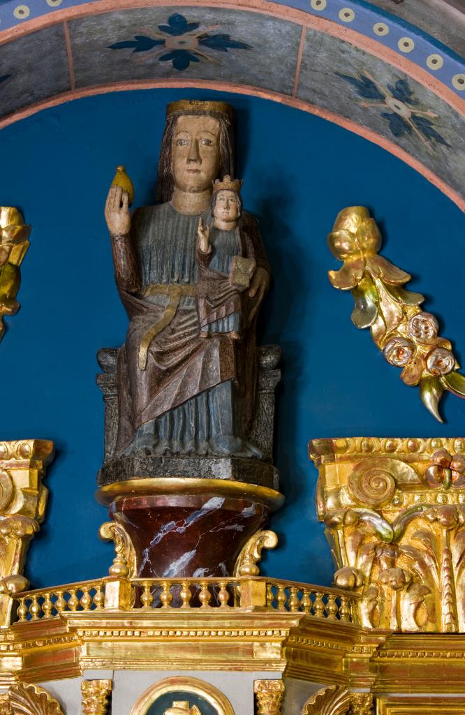 statue : Vierge à l'Enfant dite Notre-Dame-du-Bon-Port ou Notre-Dame-du-Bon-Passage