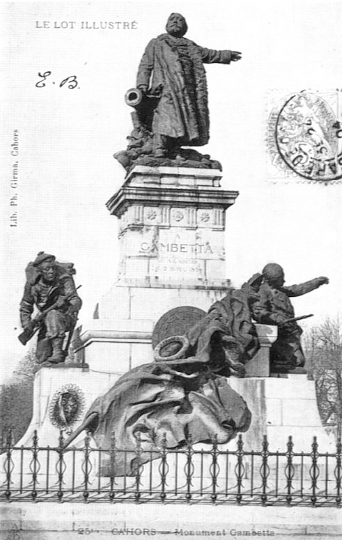 monument à Gambetta