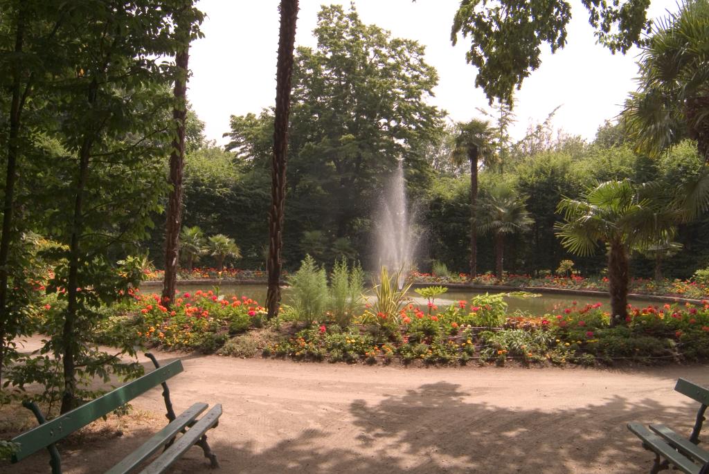 ancien jardin d'agrément du château de Reynerie, actuellement parc public