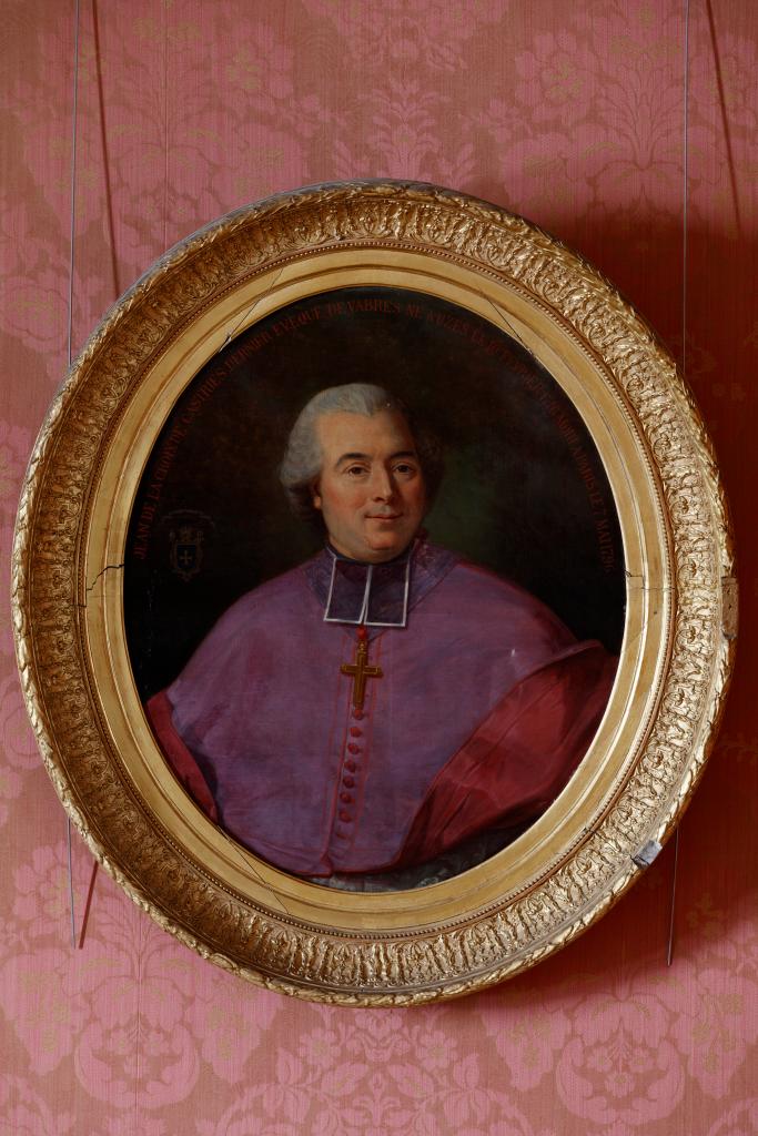 tableau : portrait de Mgr Jean de la Croix de Castries