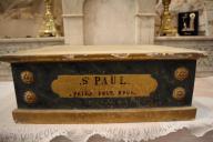 Socle de présentation : statue de saint Paul