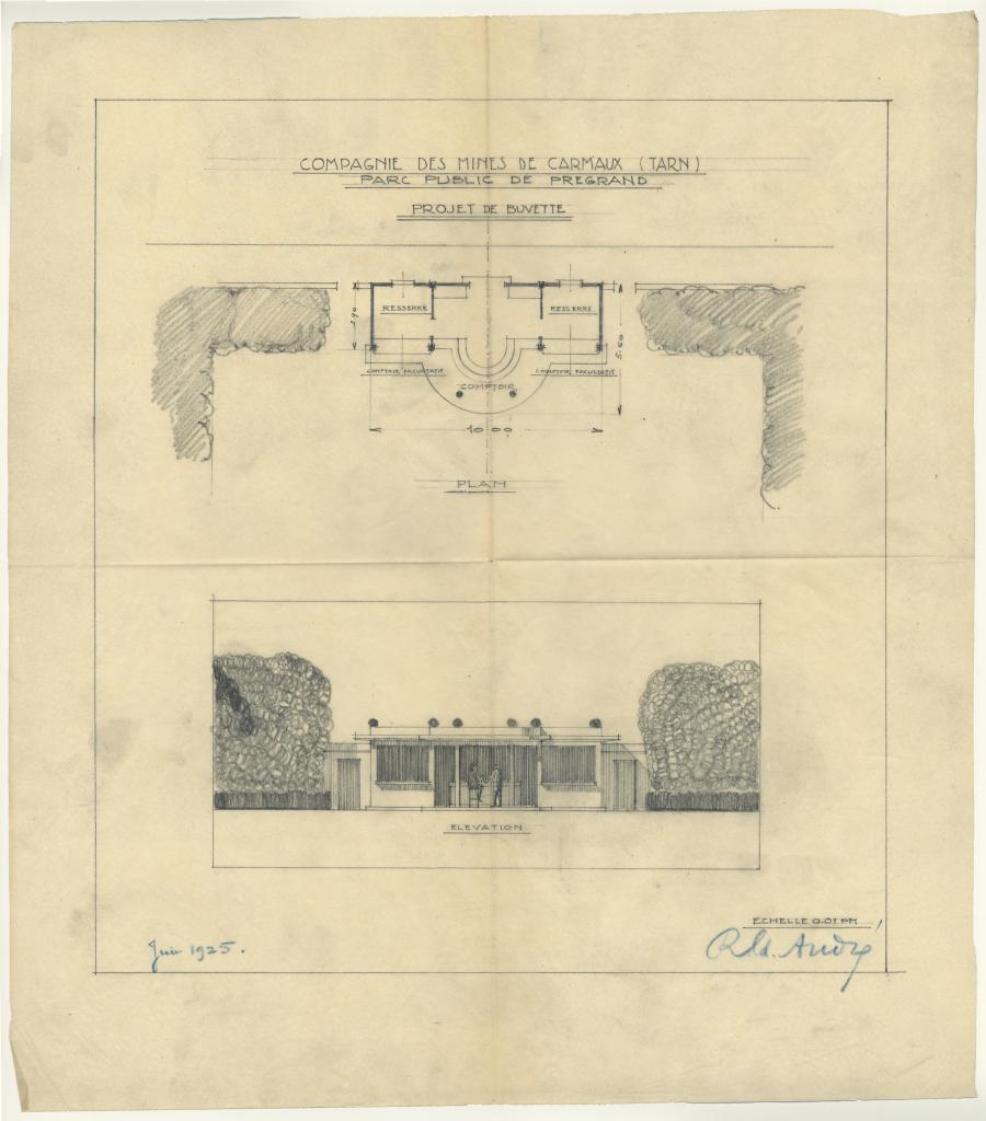 jardin public ou parc du Pré-Grand (détruit)