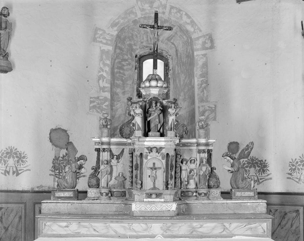 tabernacle, exposition (tabernacle à ailes et dais d'exposition)