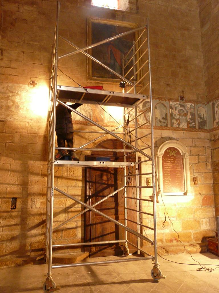 peinture monumentale : Chemin de croix