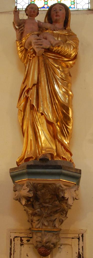 statue : Vierge à l'Enfant