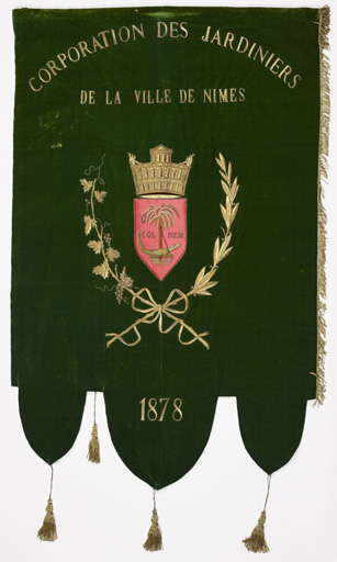 bannière verte des jardiniers (n° 4)