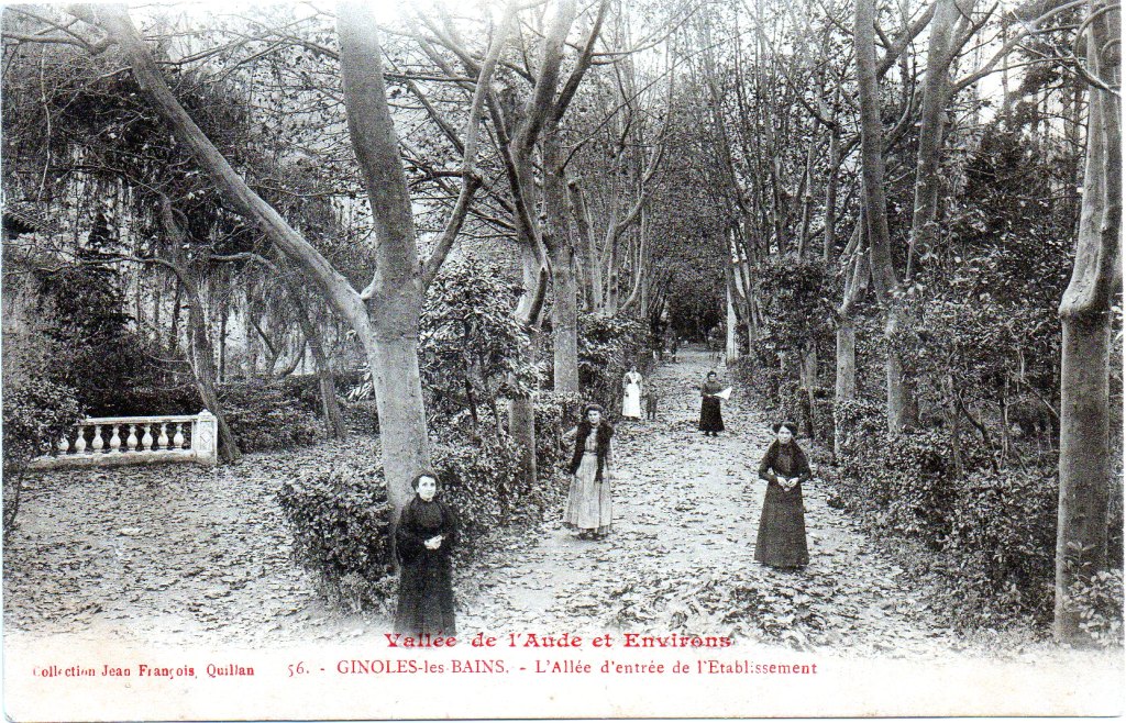 parc thermal de Ginoles-les-Bains