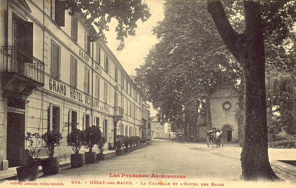 ancien hôtel des Bains et du Parc, actuellement hôtel thermal du Parc