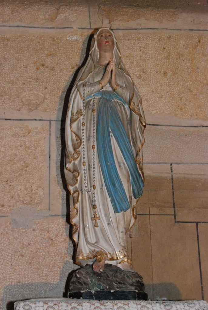 statue Vierge de Lourdes, Immaculée Conception