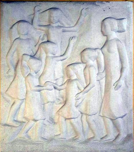 Bas-relief : sans titre