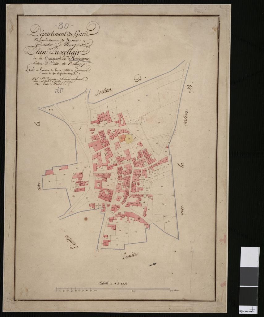 Présentation des opérations d'inventaire sur la commune de Redessan.