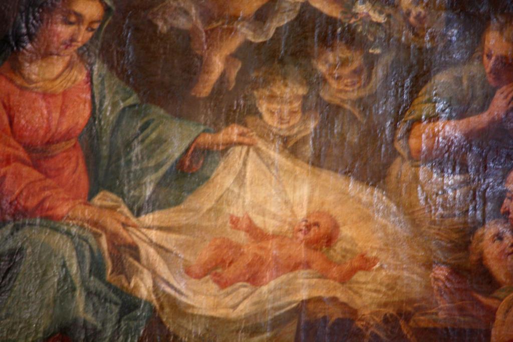 tableau : Adoration des bergers
