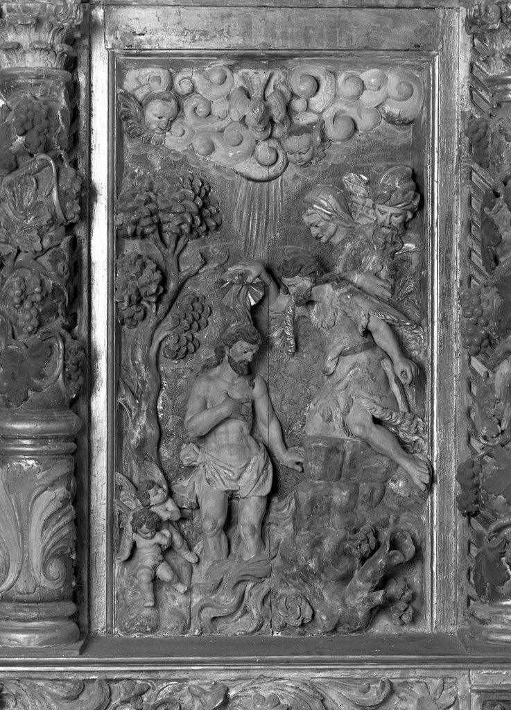 4 reliefs (retable de saint Jean-Baptiste)