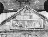 bas-relief du supplice de saint Hippolyte