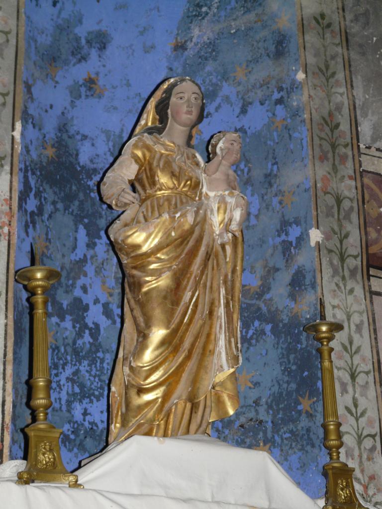 statue : Vierge à l'Enfant