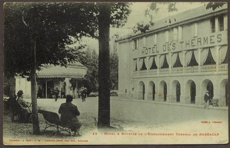 bains de Barbazan, Hôtel des Thermes, Hôtel du Parc