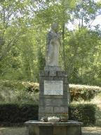 statue (colossal) : Vierge à l'Enfant dite Notre-Dame de Cornus