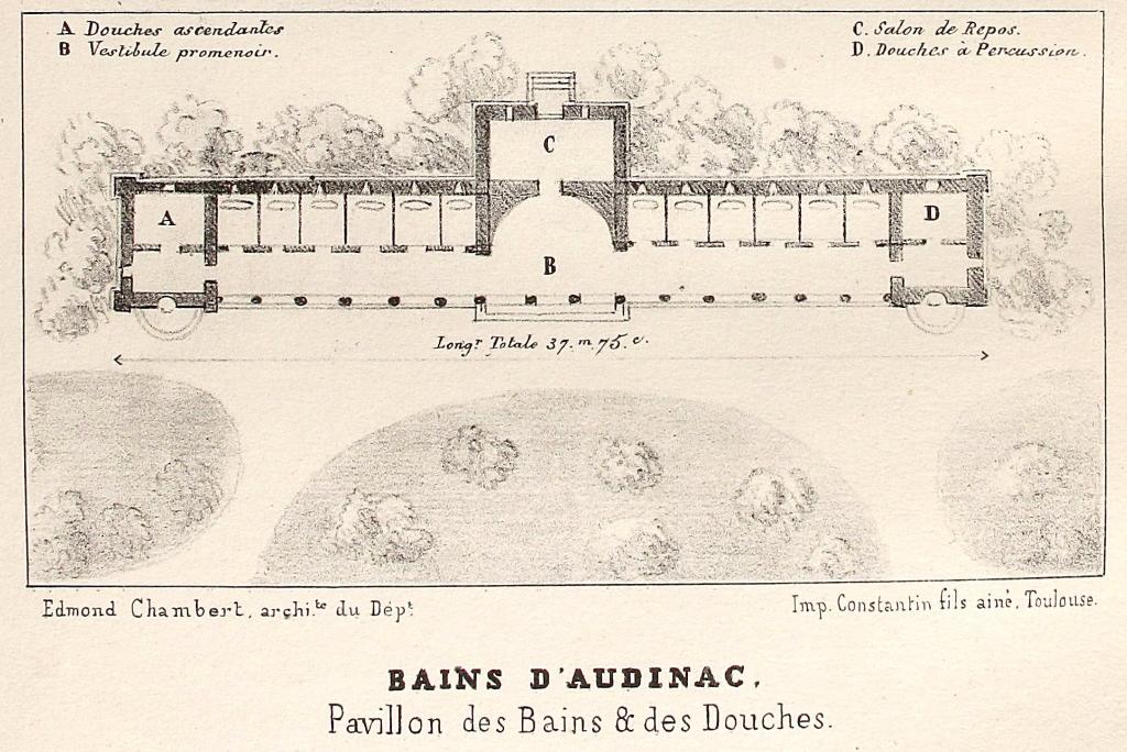 établissement thermal d'Audinac