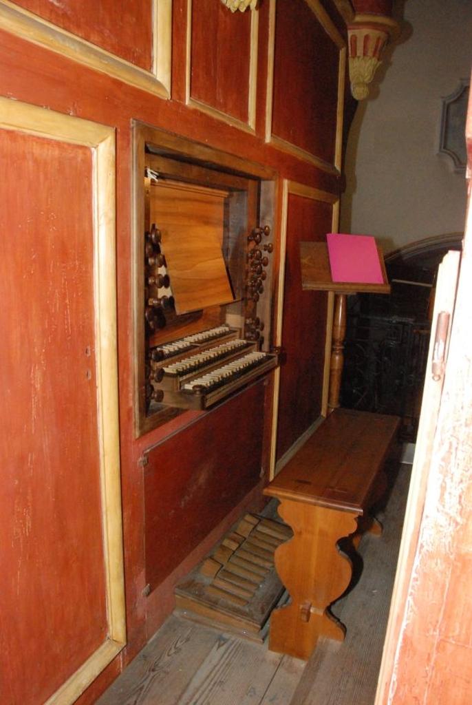 orgue de tribune: partie instrumentale de l'orgue