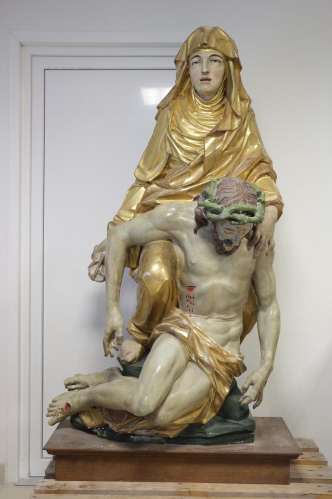 groupé sculpté : Pietà