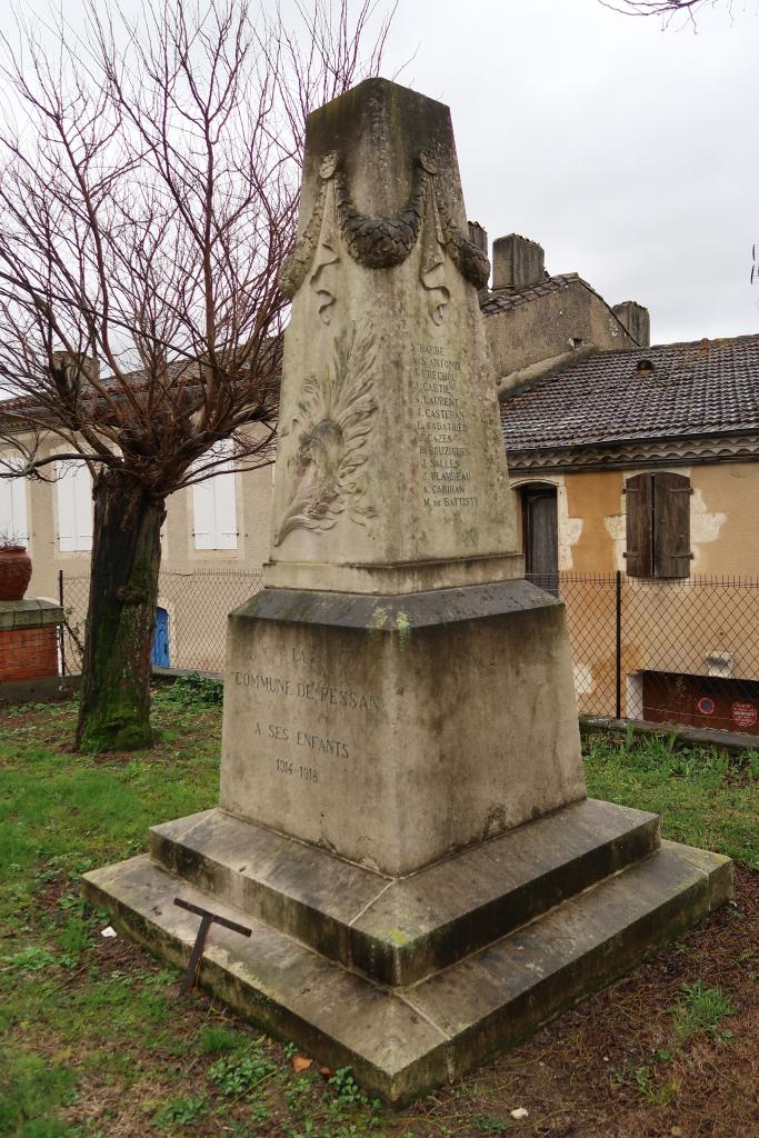monument aux morts de la guerre de 1914-1918 et de la guerre de 1939-1945