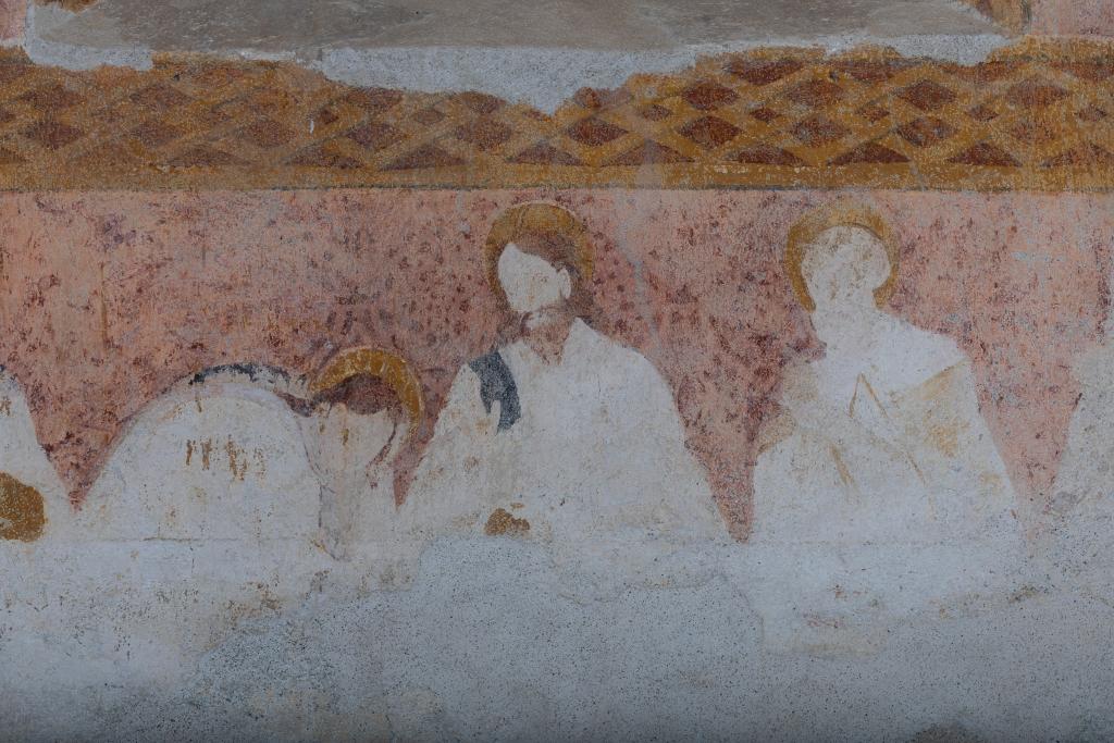 Les peintures monumentales de la chapelle nord