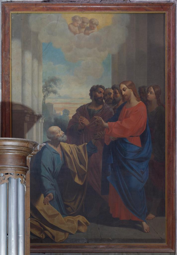 tableau : Remise des clés à saint Pierre