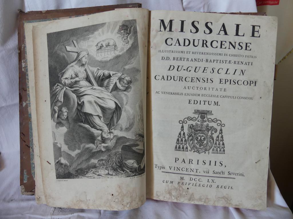 livre : Missel de Cahors (Missale cadurcense)