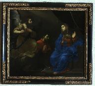 Annonciation avec saint Charles-Borromée copié par Nicolas Mignard sur le tableau du Guide