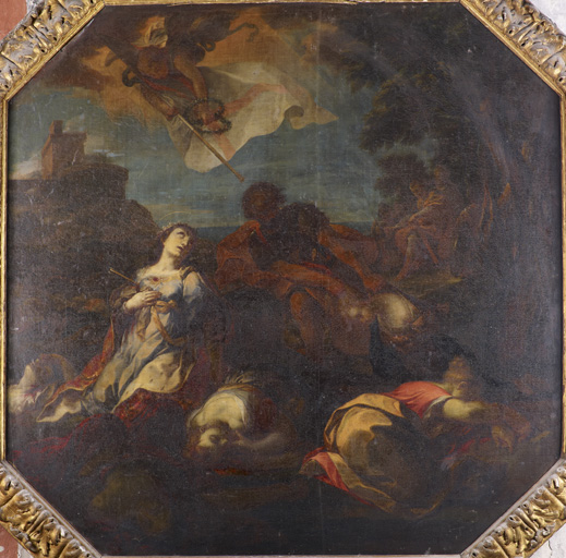 tableau du martyre de sainte Ursule