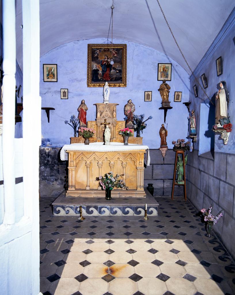 Le mobilier de la chapelle,Notre-Dame-du-Bon-Rencontre