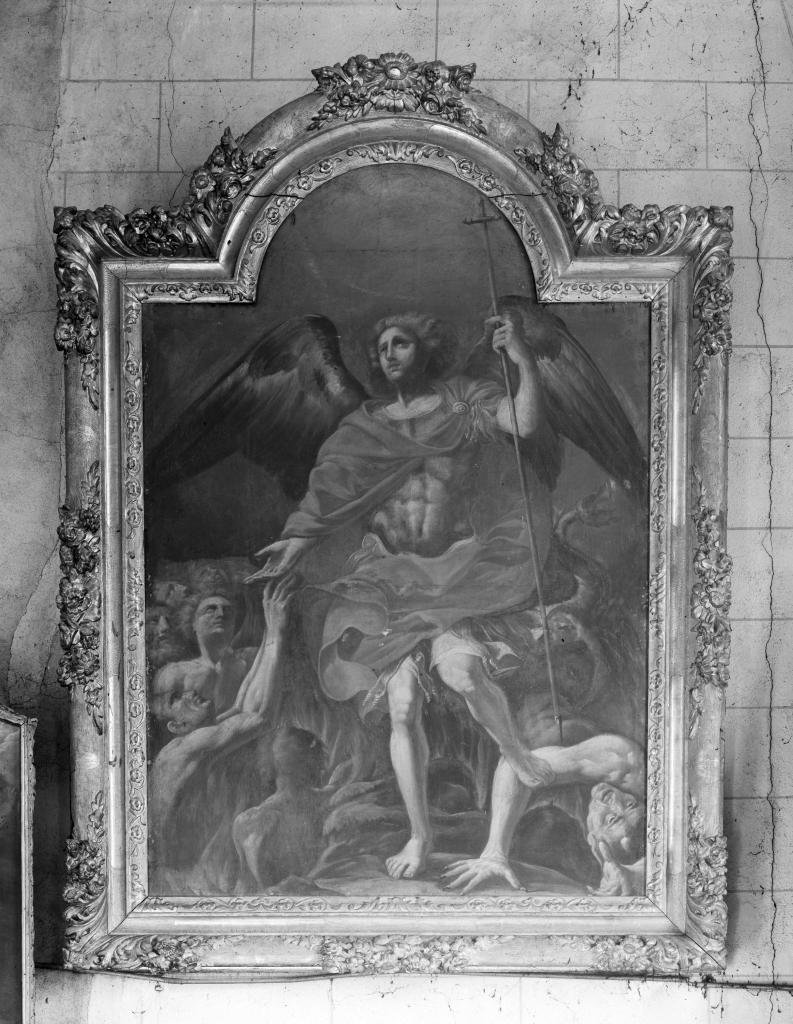 tableau : Saint Michel terrassant le dragon
