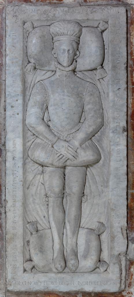 Pierre tombale de style Renaissance