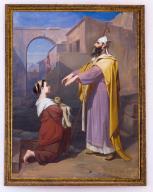 tableau : miracle de saint Martin