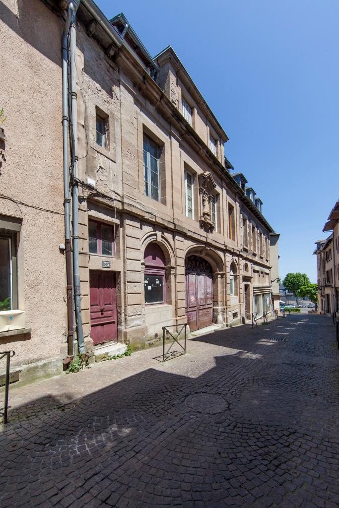 ancien pavillon d'entrée du grand séminaire, aujourd'hui immeuble