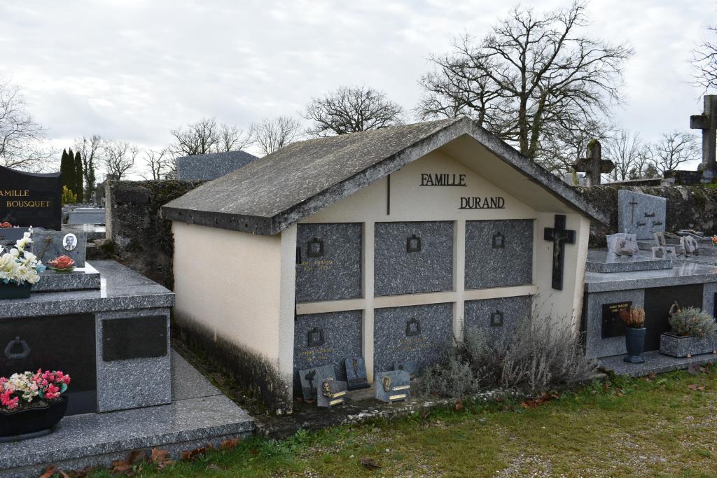 Tombeau de la famille Durand.