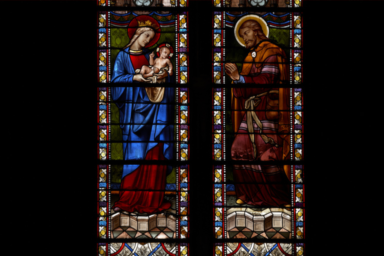 verrière N°17 de l'ancienne cathédrale de Narbonne